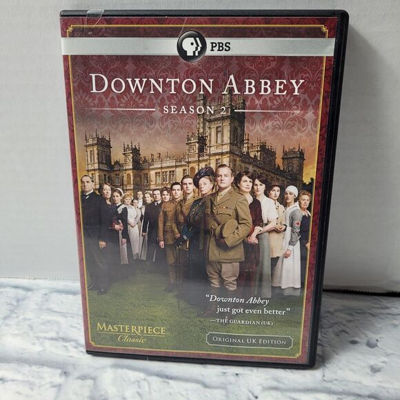 Downton Abbey Season 2 Masterpiece Classic Original U.K. Edition PBS - Picture 1 of 6